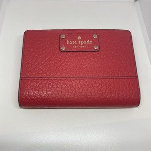 Kate Spade Red Bay Street Tellie Bifold Wallet